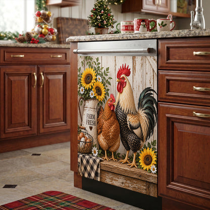 Chicken Lovers Magnetic Dishwasher Vintage Farmhouse