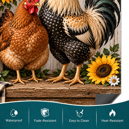 Chicken Lovers Magnetic Dishwasher Vintage Farmhouse