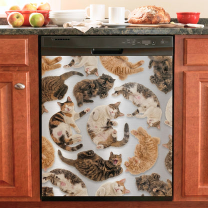 Lazy Cats Magnetic Dishwasher Cover