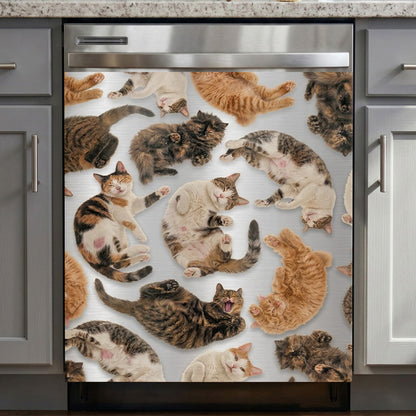 Lazy Cats Magnetic Dishwasher Cover