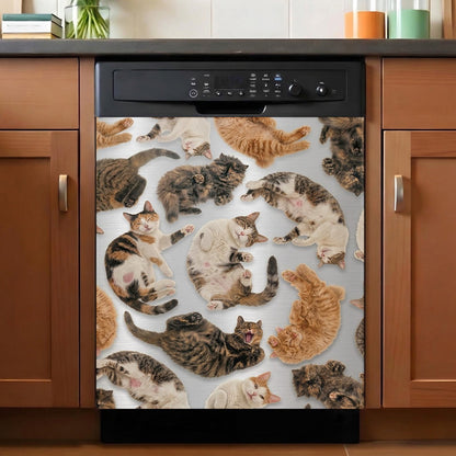 Lazy Cats Magnetic Dishwasher Cover