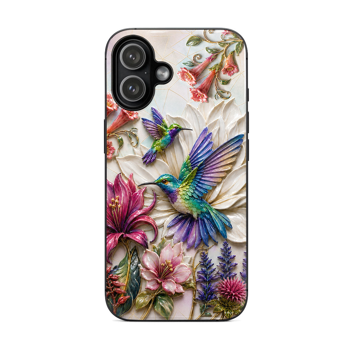 Hummingbird Phone Case Hummingbird Garden Bloom Harmony