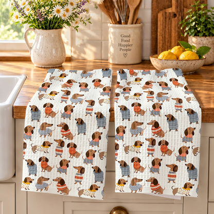 Dachshund Kitchen Towel Dachshund Duds