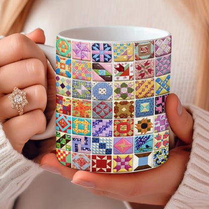 Sewing Lover 11Oz Mug Patchwork Melody