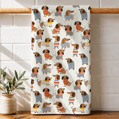 Dachshund Kitchen Towel Dachshund Duds