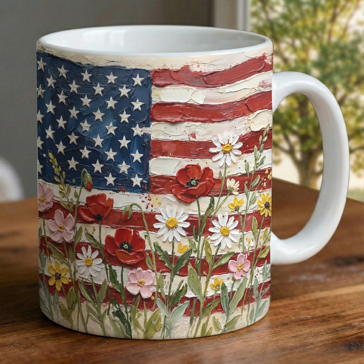 Country Meadow Flowers 11 oz Mug
