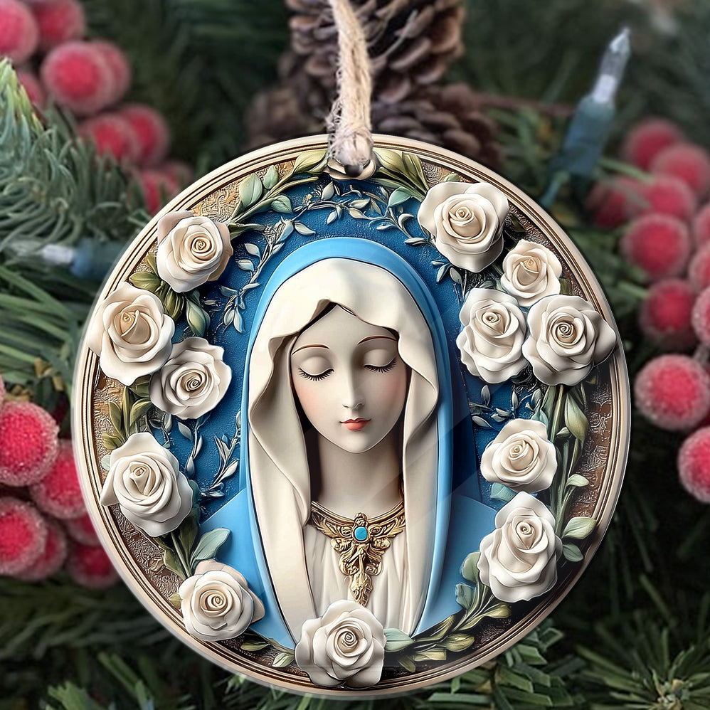 Blessed Virgin Mary 2D Acrylic Ornament Eternal Grace