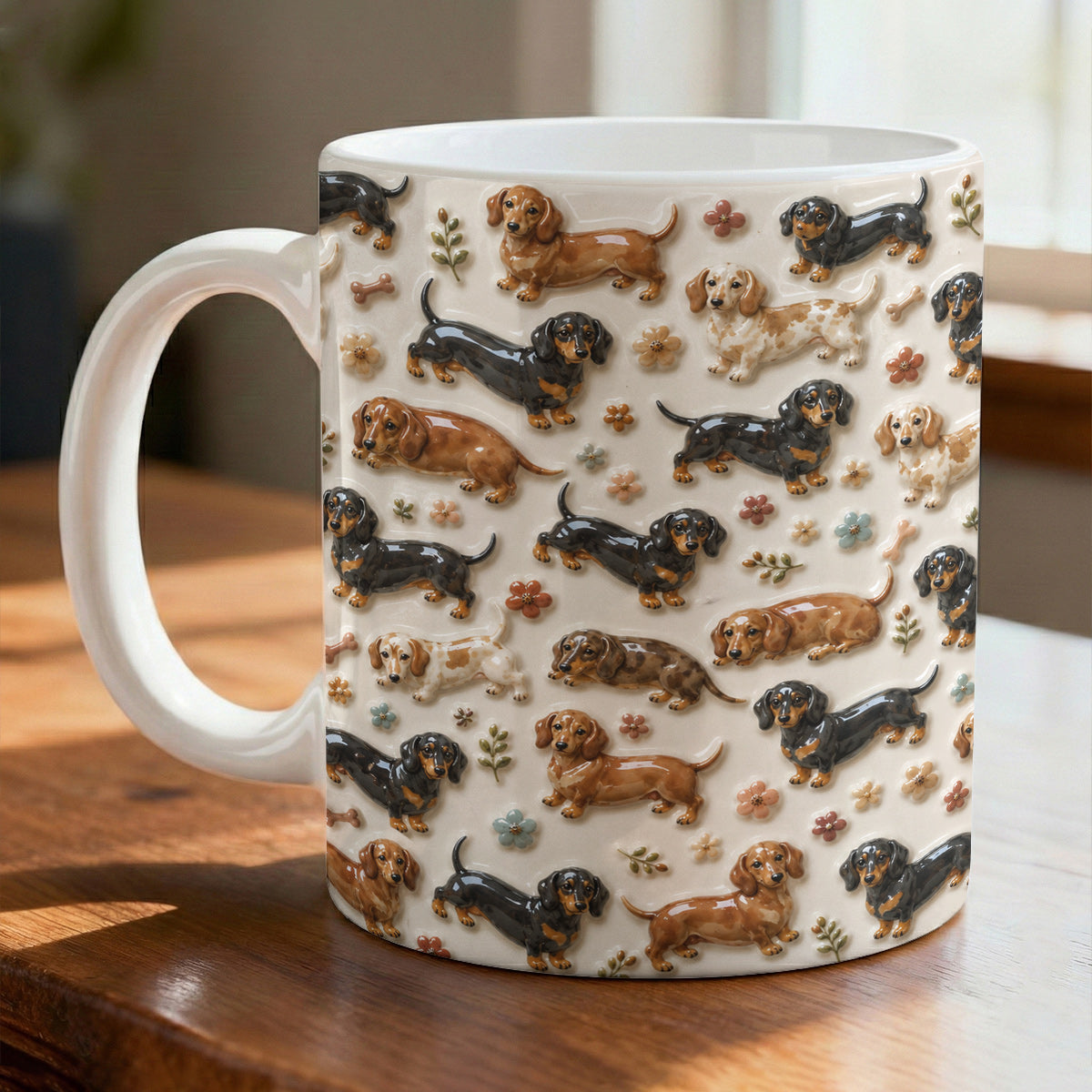 Dachshund 11Oz Mug Cozy Dachshund Companions