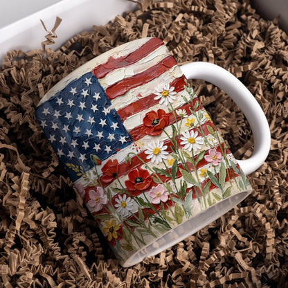 Country Meadow Flowers 11 oz Mug
