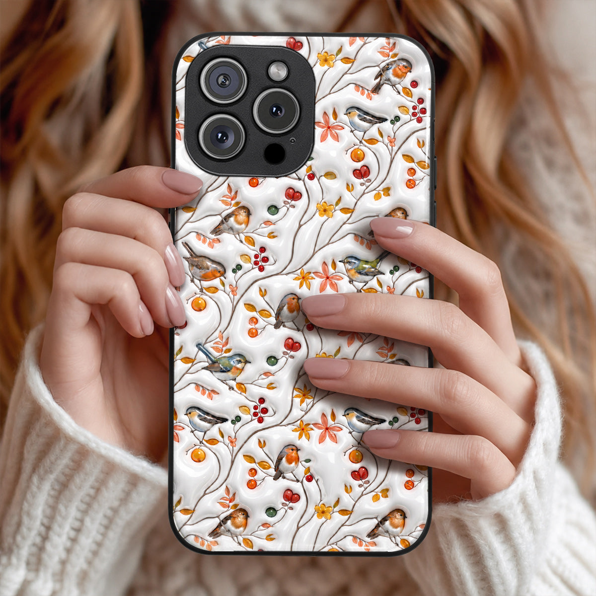 Songbird Lover Phone Case Moonpetal Melody Garden Whisper