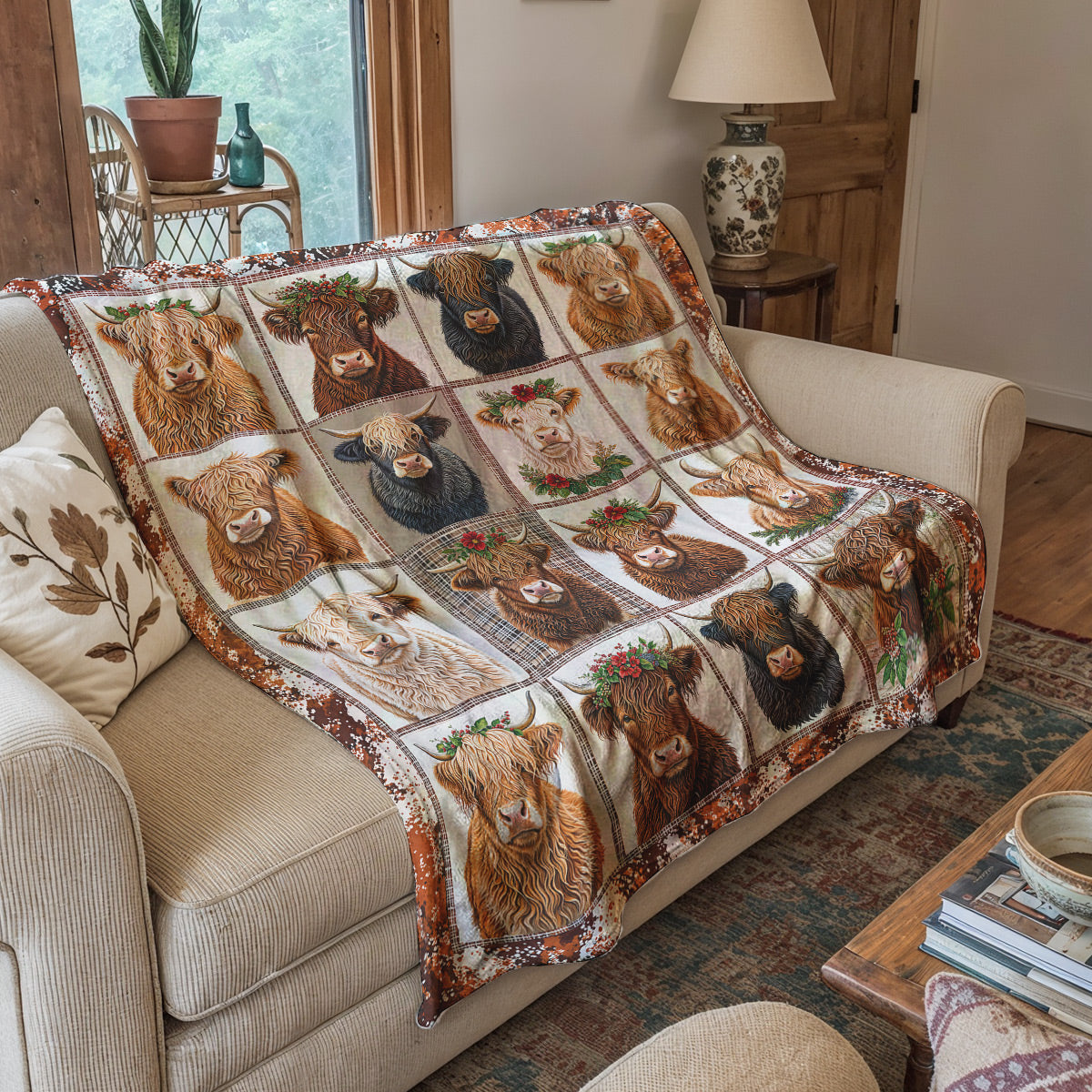 Cow Fleece Blanket Cows In My Heart