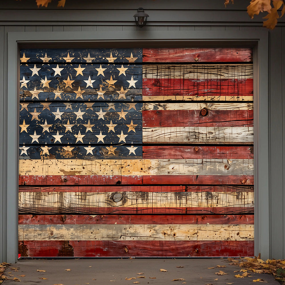 250th Anniversary Garage Door Banner Decoration - Rust & Glory