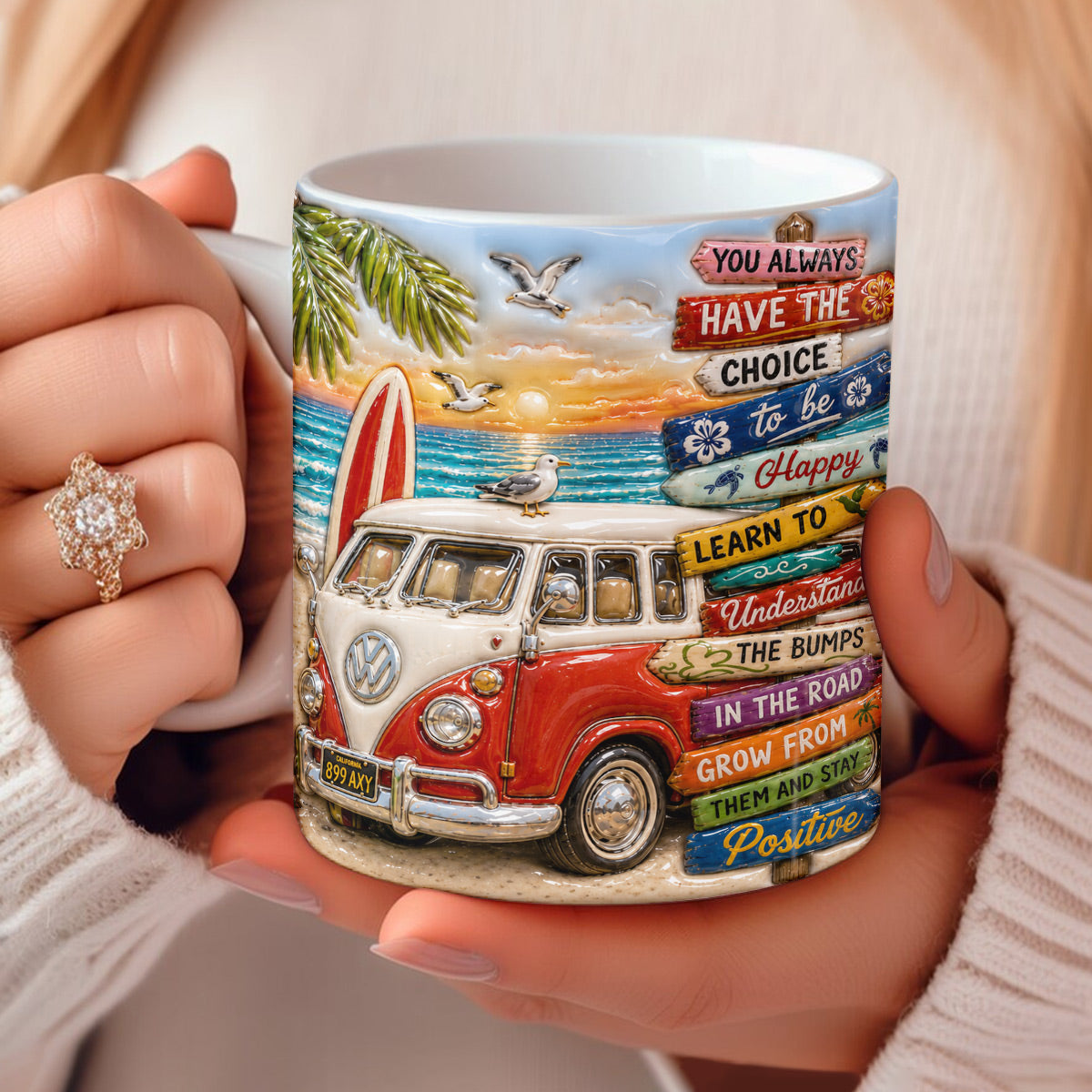 Coastal Choices Camper Ceramic Mug