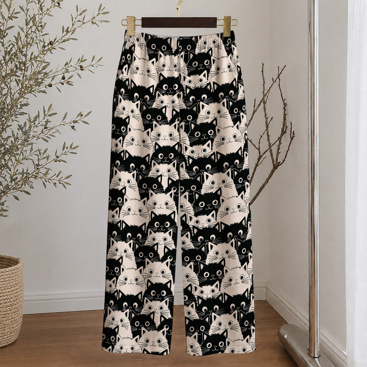 Cat Lounge Pants Cute Fat Cats