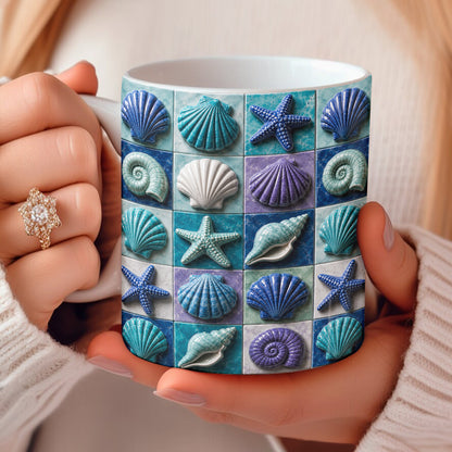 Beach 11 oz Mug Shoreline Gems