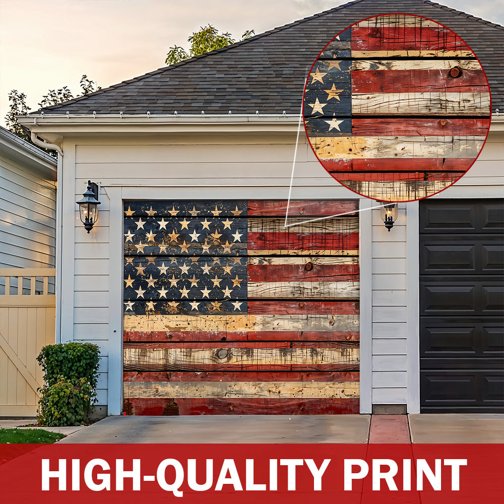 250th Anniversary Garage Door Banner Decoration - Rust & Glory