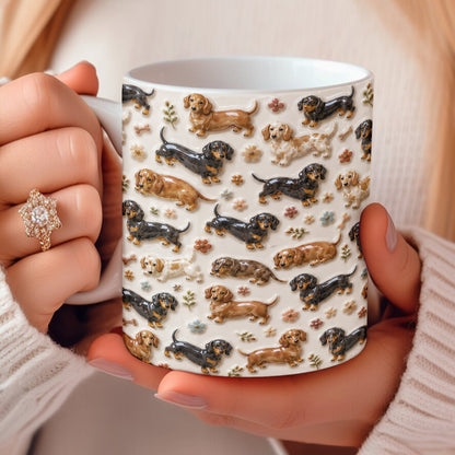 Dachshund 11Oz Mug Cozy Dachshund Companions