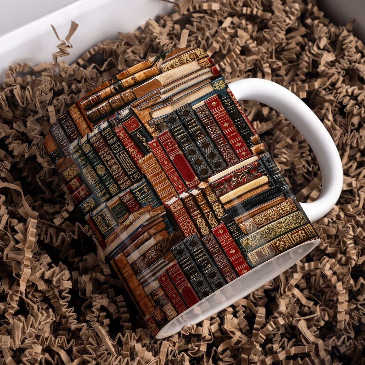 Book Lover 11Oz Mug Antique Books