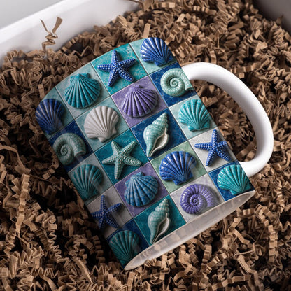 Beach 11 oz Mug Shoreline Gems