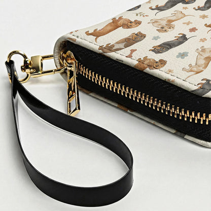Dachshund Leather Wallet Cozy Dachshund Companions