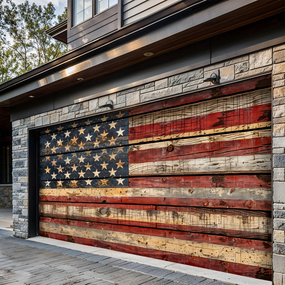 250th Anniversary Garage Door Banner Decoration - Rust & Glory