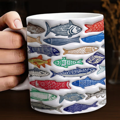 Fishing Ceramic Mug Freshwater & Game