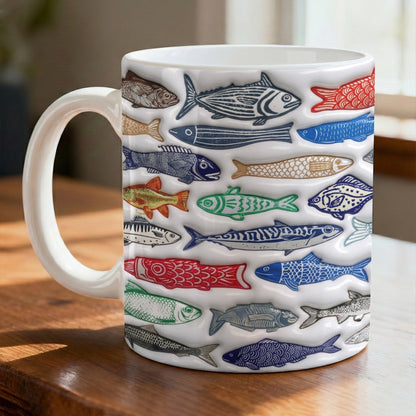 Fishing Ceramic Mug Freshwater & Game