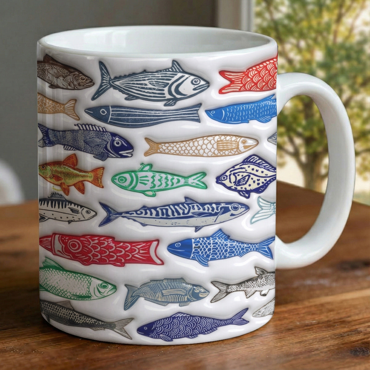 Fishing Ceramic Mug Freshwater & Game