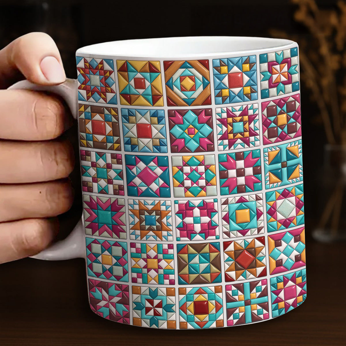 Sewing Lover 11Oz Mug Starblock Symphony