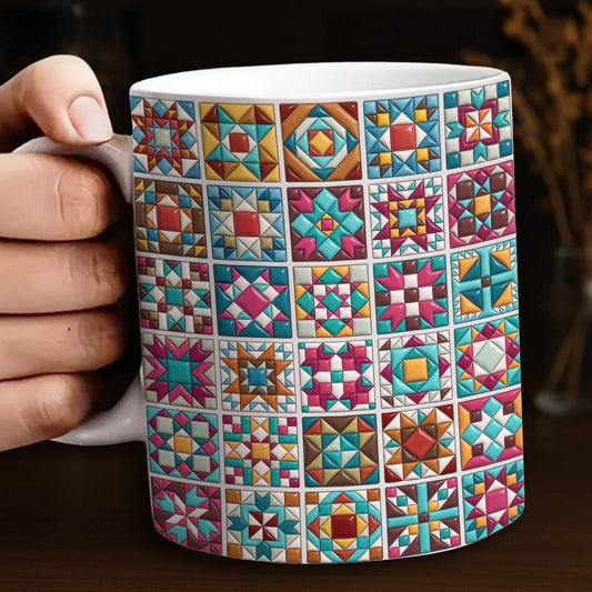 Sewing Lover 11Oz Mug Starblock Symphony