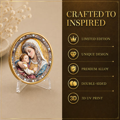 Mary’s Grace Devotional Premium 3D Commemorative Coin
