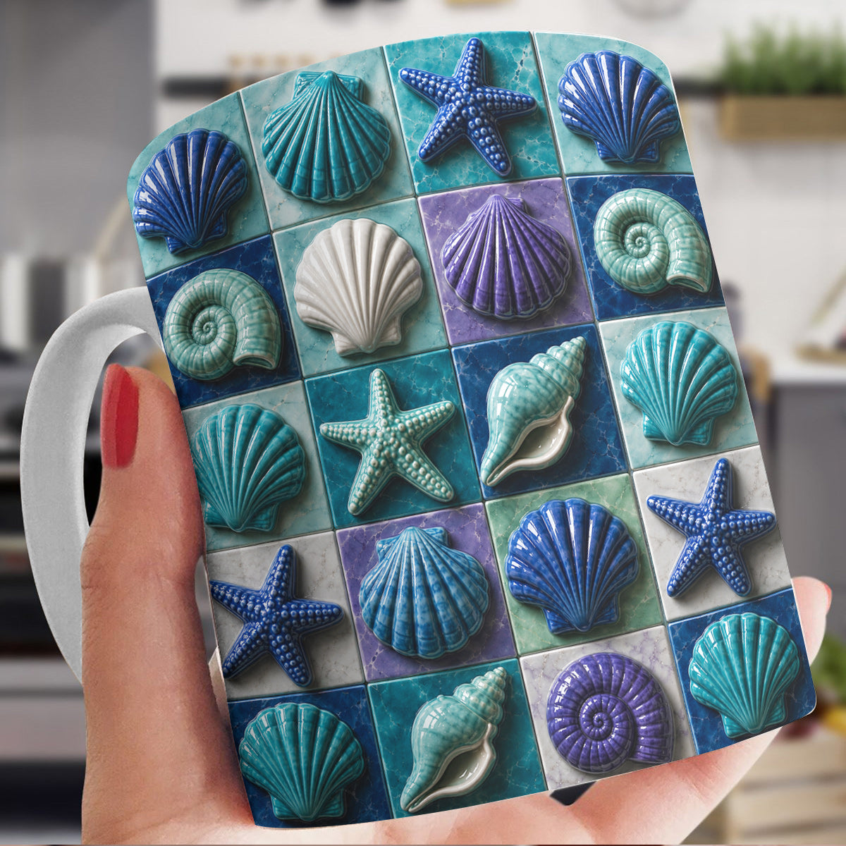 Beach 11 oz Mug Shoreline Gems