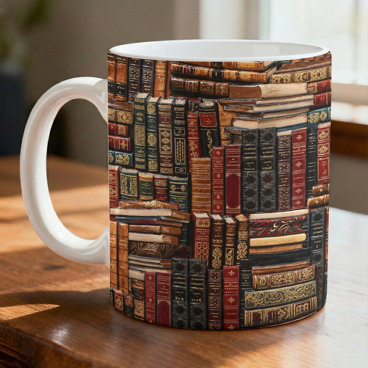 Book Lover 11Oz Mug Antique Books