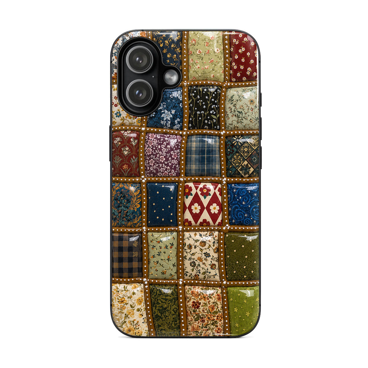 Sewing Lover Phone Case Vintage Patchwork Garden Dreams