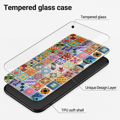 Sewing Lover Phone Case Country Garden Quilt Blocks