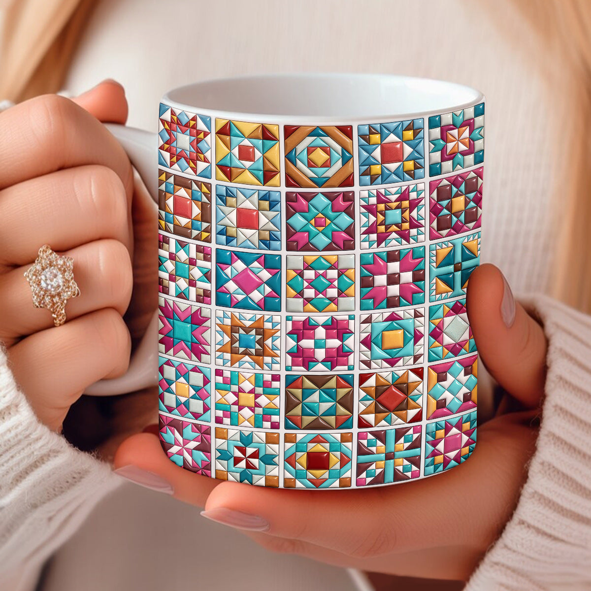 Sewing Lover 11Oz Mug Starblock Symphony