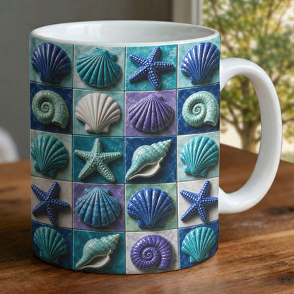 Beach 11 oz Mug Shoreline Gems