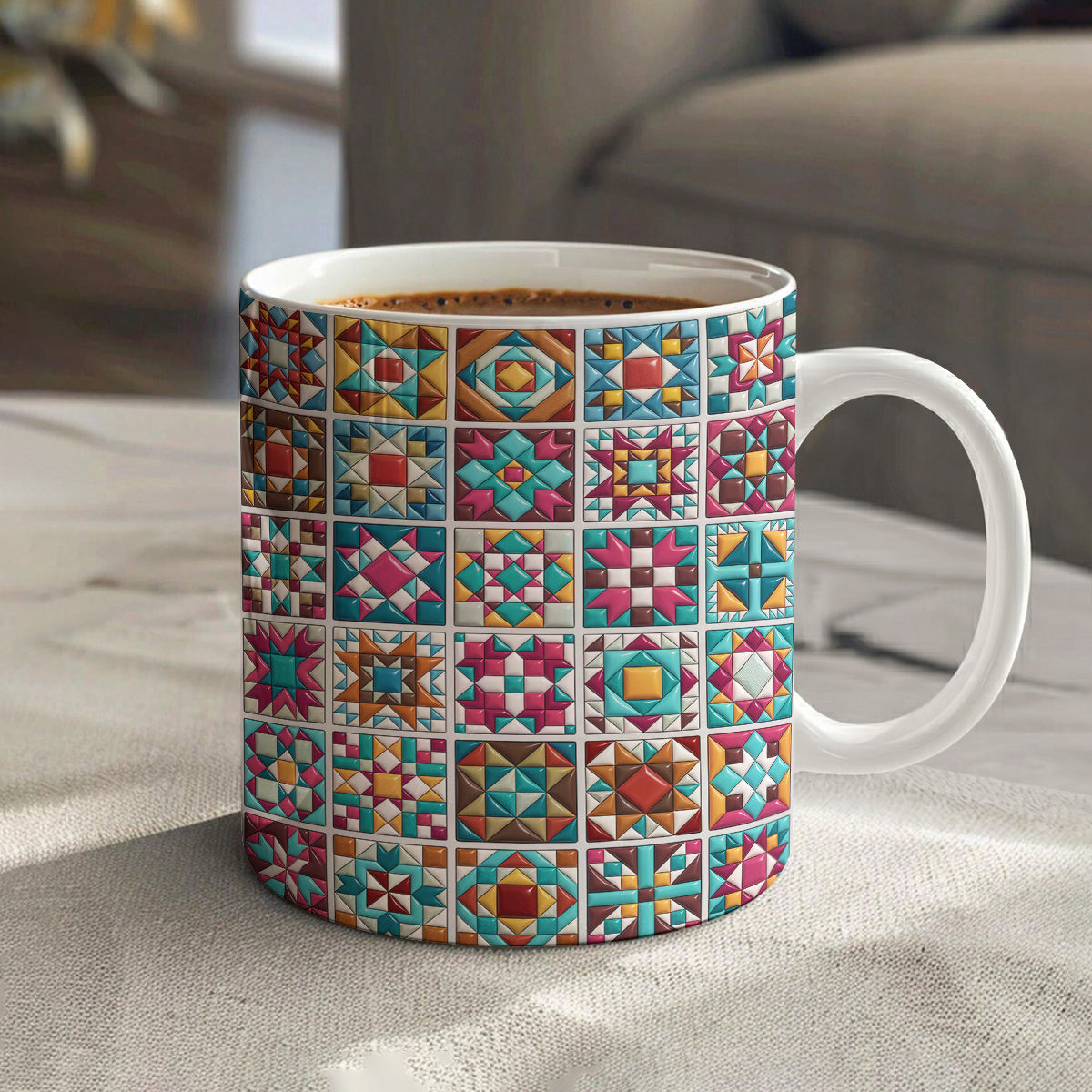 Sewing Lover 11Oz Mug Starblock Symphony