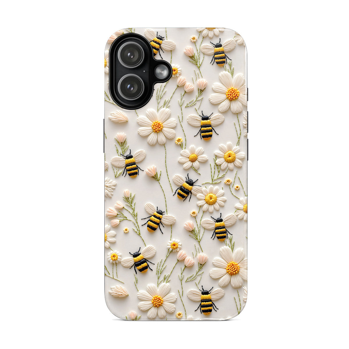 Bee Phone Case Sea Turtle Honeybee Daisy Meadow
