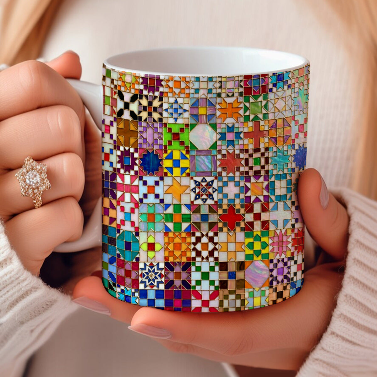 Sewing Lover 11Oz Mug Quilt Constellations