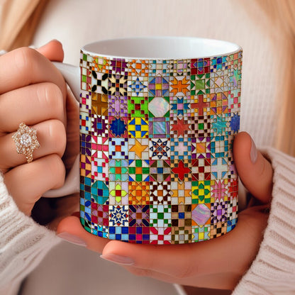 Sewing Lover 11Oz Mug Quilt Constellations