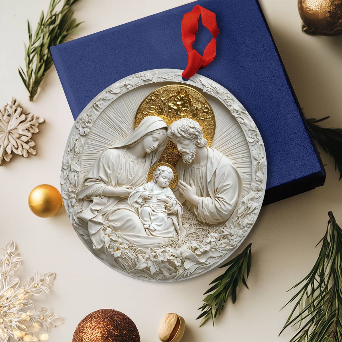 God 2D Acrylic Ornament - Heavenly Peace