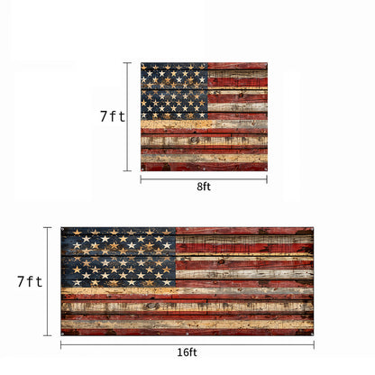 250th Anniversary Garage Door Banner Decoration - Rust & Glory