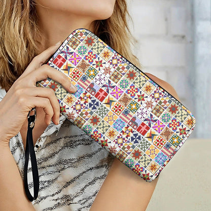 Sewing Lover Leather Wallet Quilt Blocks