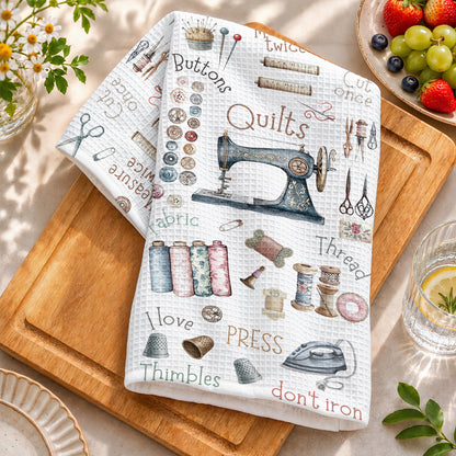 Sewing Lover Kitchen Towel Crafty Comfort