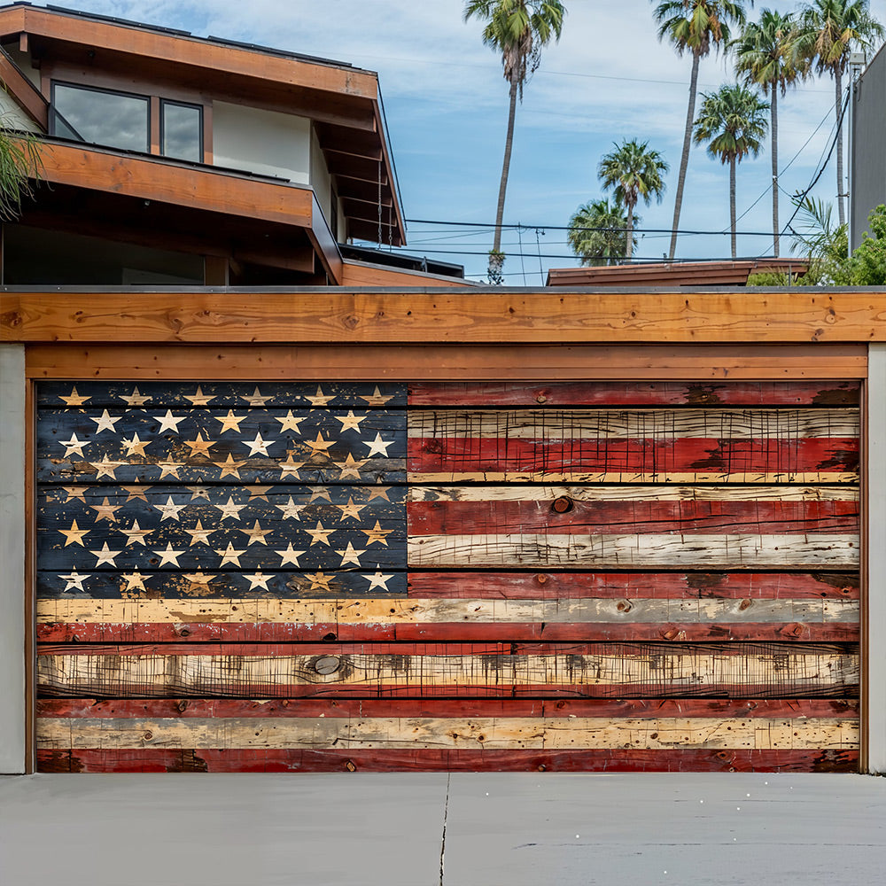 250th Anniversary Garage Door Banner Decoration - Rust & Glory