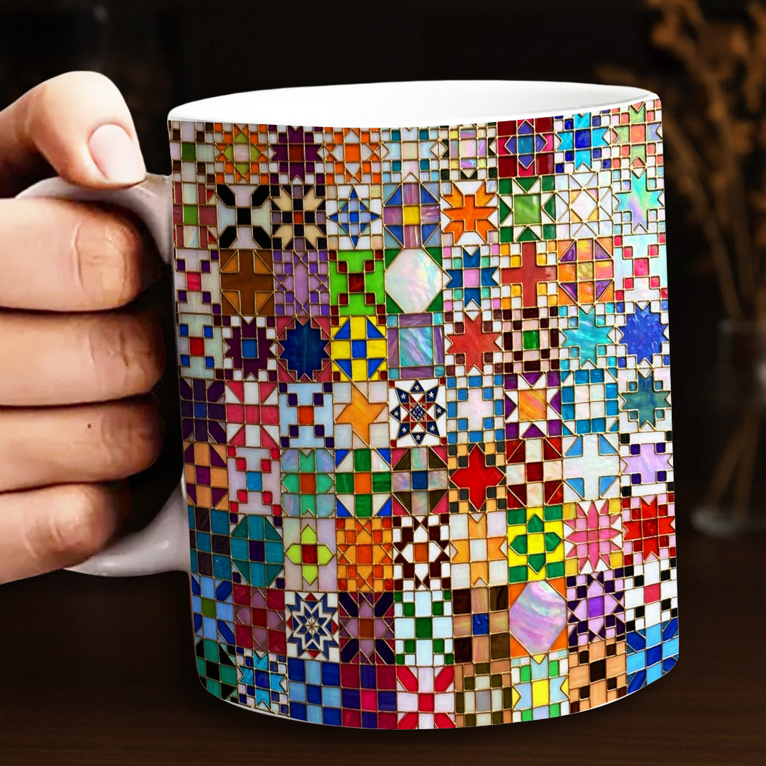 Sewing Lover 11Oz Mug Quilt Constellations