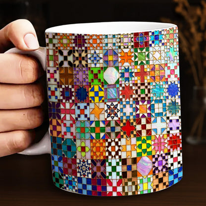 Sewing Lover 11Oz Mug Quilt Constellations