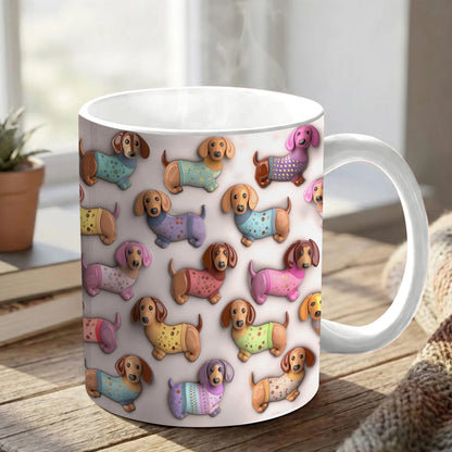 Dachshund 11Oz Mug Pretty Dachshunds