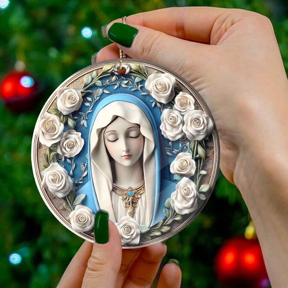 Blessed Virgin Mary 2D Acrylic Ornament Eternal Grace